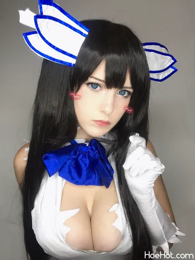 Nikachi  - Hestia nude cosplay leaked 605961