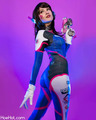 HendoArt LewdoArt - DVa nude cosplay leaked 606934