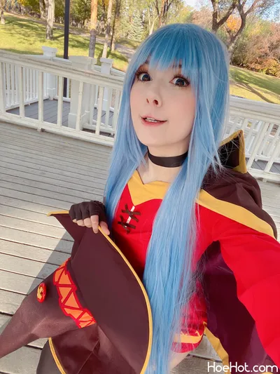 Meggii Kohai - Aqua-Megumin nude cosplay leaked 592725