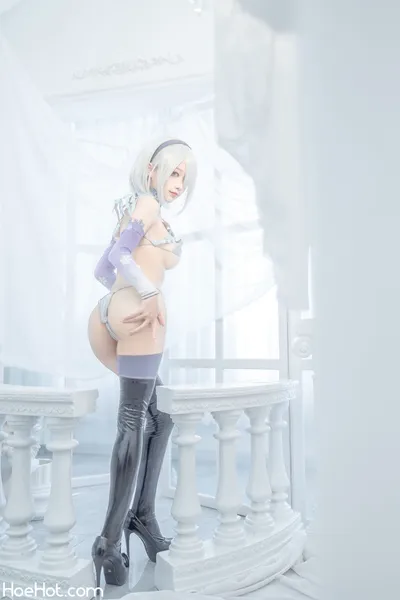 [蠢沫沫momo-][Cosplay][2b 冰雪]60P nude cosplay leaked 556617