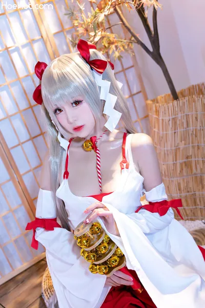 miko酱ww - 可畏巫女 nude cosplay leaked 429311