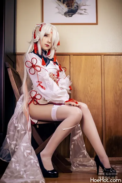 Megumi Koneko - Shiranui Qipao nude cosplay leaked 378868