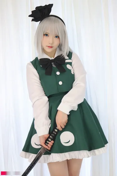 Yukina - Youmu Konpaku nude cosplay leaked 6942