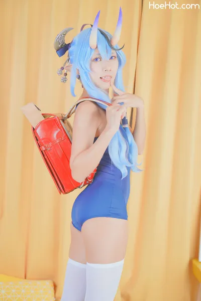 Negoto Hitsuji - Rindou Mikoto school swimsuit nude cosplay leaked 72658