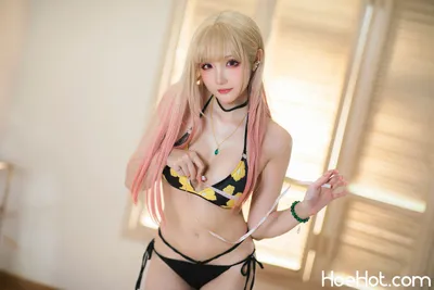 瓜希酱 - 喜多川海梦泳装 nude cosplay leaked 378835