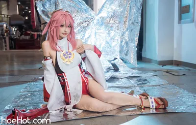 糖果果candy - 八重神子 nude cosplay leaked 68353