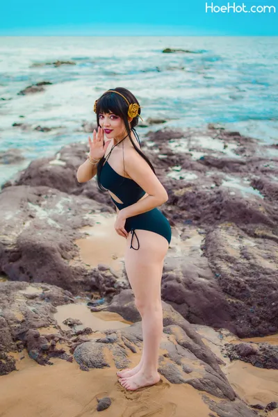 DidiiTCosplay - Yor Swimsuit nude cosplay leaked 27018