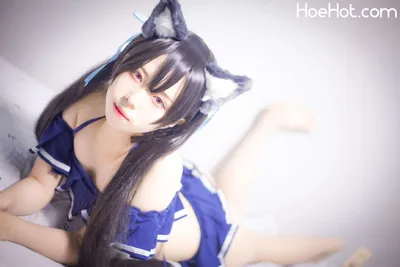 Blue Archive - Serika BIKINI COS nude cosplay leaked 378337