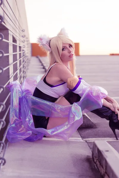 MeganCoffey - Kda Ahri nude cosplay leaked 423632