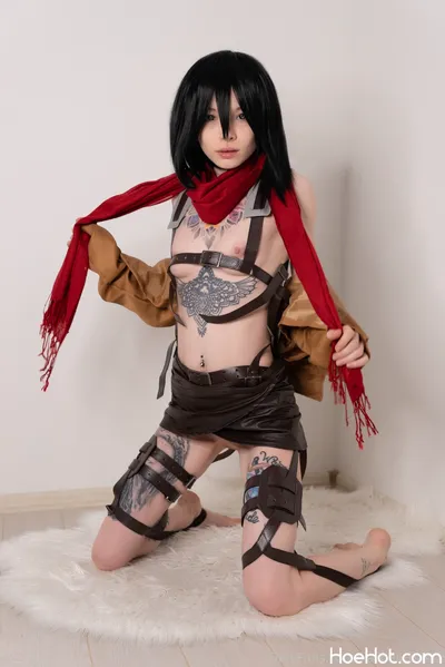 Karneli Bandi - Mikasa nude cosplay leaked 281994