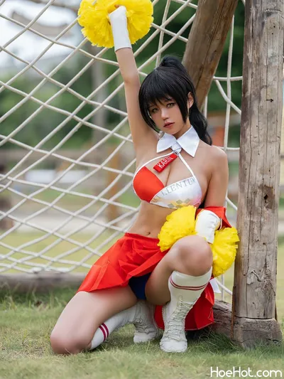 小仓千代w - Cheerleader Karin nude cosplay leaked 53896