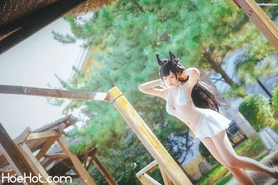 [恩田直幸] Atago White Bikini nude cosplay leaked 437515