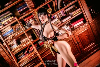 黏黏团子兔 - 3月作品约尔太太（已修正） nude cosplay leaked 4388