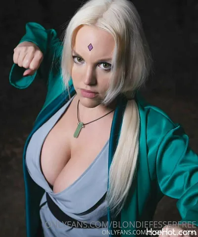 Blondie Fesser - Tsunade nude cosplay leaked 175391