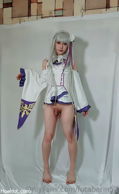 Futaharin57 - Emilia nude cosplay leaked 162573