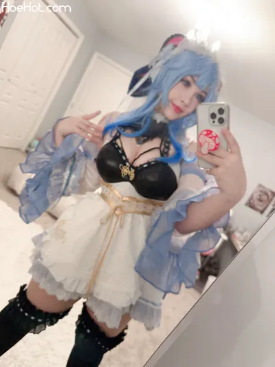 Junkenstein - Ganyu Maid nude cosplay leaked 234875