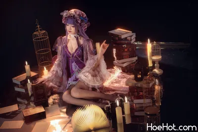 Miyinyin - Patchouli Knowledge nude cosplay leaked 386277