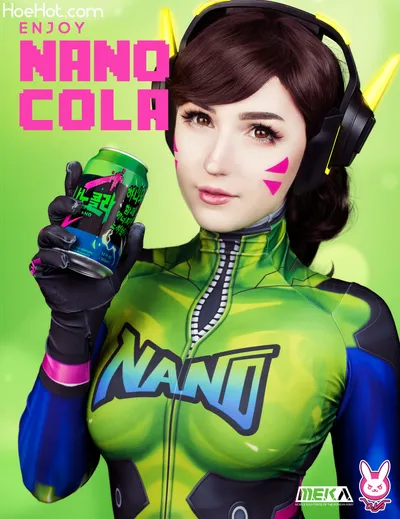 Denialism - D.Va Nano Cola nude cosplay leaked 535710