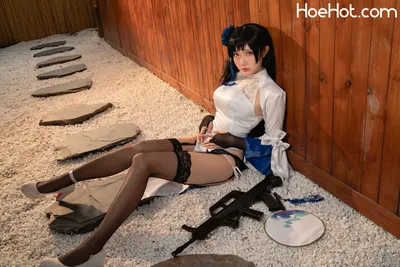 瓜希酱 - Type 95 Jade Noisette Rose (Girls Frontline) nude cosplay leaked 325326