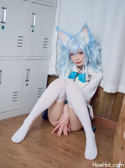 铁打萌萌moi - PA15校服 nude cosplay leaked 25559