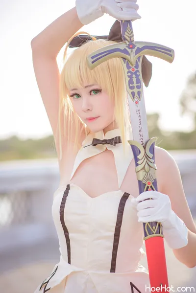 Arty Huang - Altria Pendragon nude cosplay leaked 438214