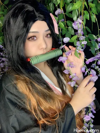 Lumi Star - Nezuko nude cosplay leaked 230200