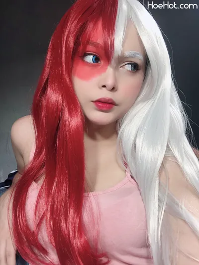 Sarah Carvalho - Shoto Todoroki nude cosplay leaked 438150