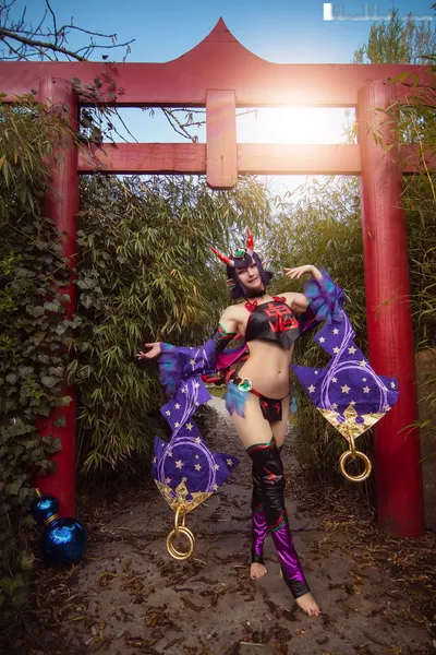 Yukeshiro - Shuten Douji nude cosplay leaked 21781