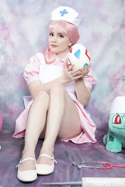 Foxy Cosplay - Nurse Joy nude cosplay leaked 32511