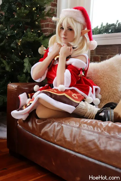 Melondoki - Klee xmas nude cosplay leaked 279979