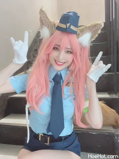 Konomi - Officer Tamamo nude cosplay leaked 292891