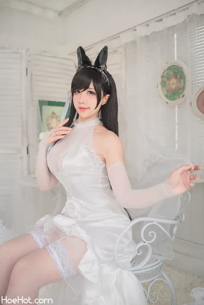 九曲Jean - 爱宕婚纱 nude cosplay leaked 493059