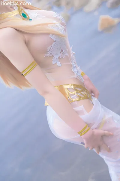 清水由乃 玛丽萝丝 白色泳衣(Dead or Alive) nude cosplay leaked 521476