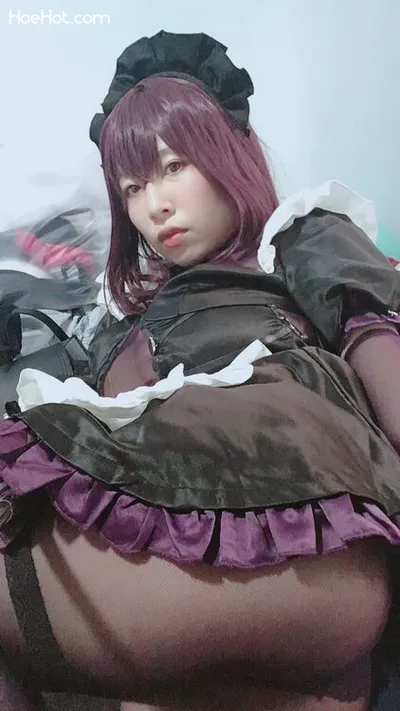 Bilibili - Maid Scathach nude cosplay leaked 171635