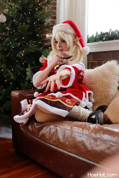 Melondoki - Klee xmas nude cosplay leaked 279977