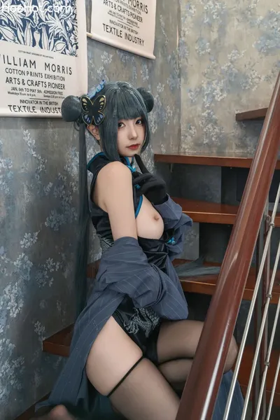 爆机少女喵小吉 - 碧蓝档案 妃咲 nude cosplay leaked 271137