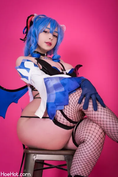 Yoshinobi - Succubus Ganyu nude cosplay leaked 489108