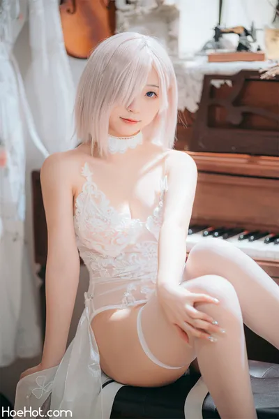 「花铃」 – 玛修婚纱(63P/530MB) nude cosplay leaked 317480