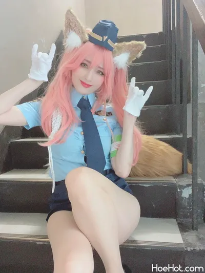 Konomi - Officer Tamamo nude cosplay leaked 292897