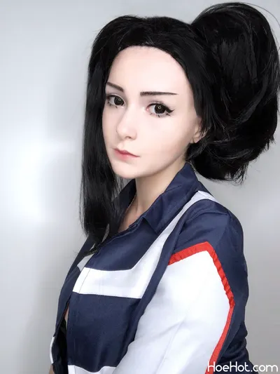 Nikachi  - Momo Yaoyorozu nude cosplay leaked 605908