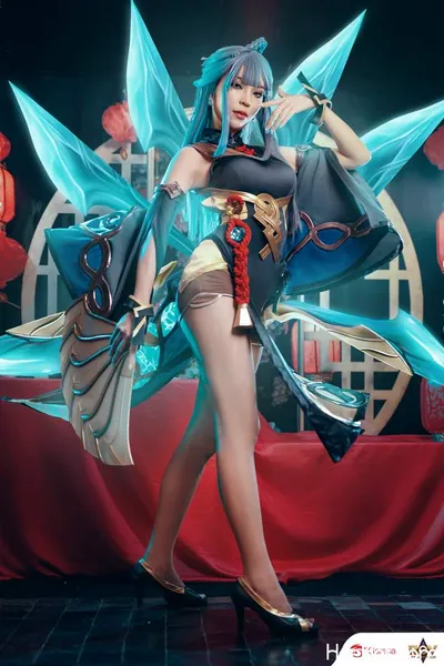 Arena of Valor Cosplay Yue nude cosplay leaked 399553