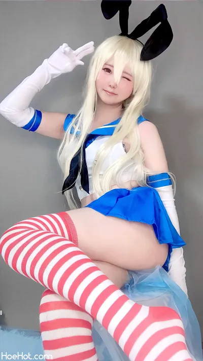 [°ʚ魔王てゃんɞ°] 💗 KanColle Shimakaze 💗 nude cosplay leaked 471921