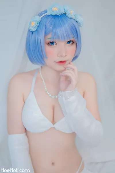 Lightcos - Wedding Dress Rem nude cosplay leaked 324971