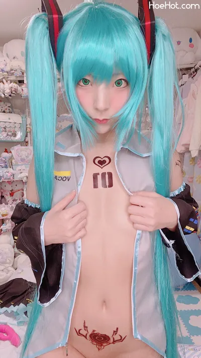 [Comonun] 🌈ミク×淫紋=えっち🌈 nude cosplay leaked 444433