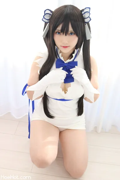 [雪菜] ヘスティアさま nude cosplay leaked 444453