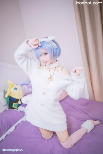 [花柒Hana] 蕾姆绵羊 Rem nude cosplay leaked 160605