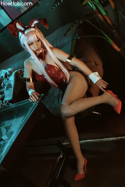 机智的哔啵 - Zero Two Bunnygirl [22P] nude cosplay leaked 440038