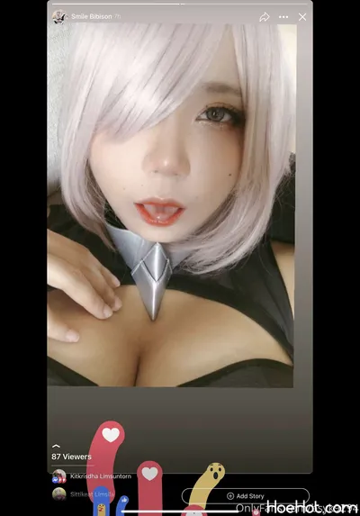 Smile Bibison - Mashu nude cosplay leaked 35135