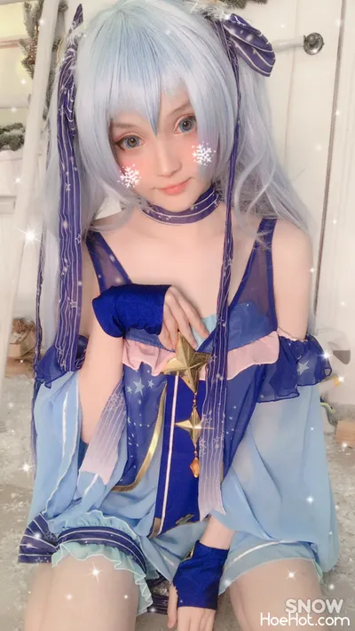 Rocksy Light - Snow Miku nude cosplay leaked 158662