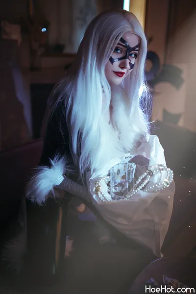 Morphia - Black Cat nude cosplay leaked 183950